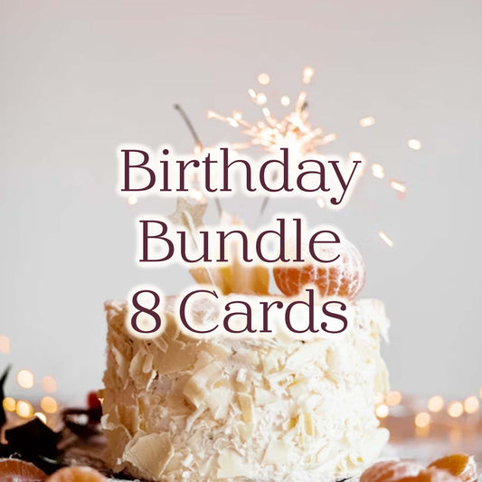 Birthday Bundle - 8 Cards Bundle