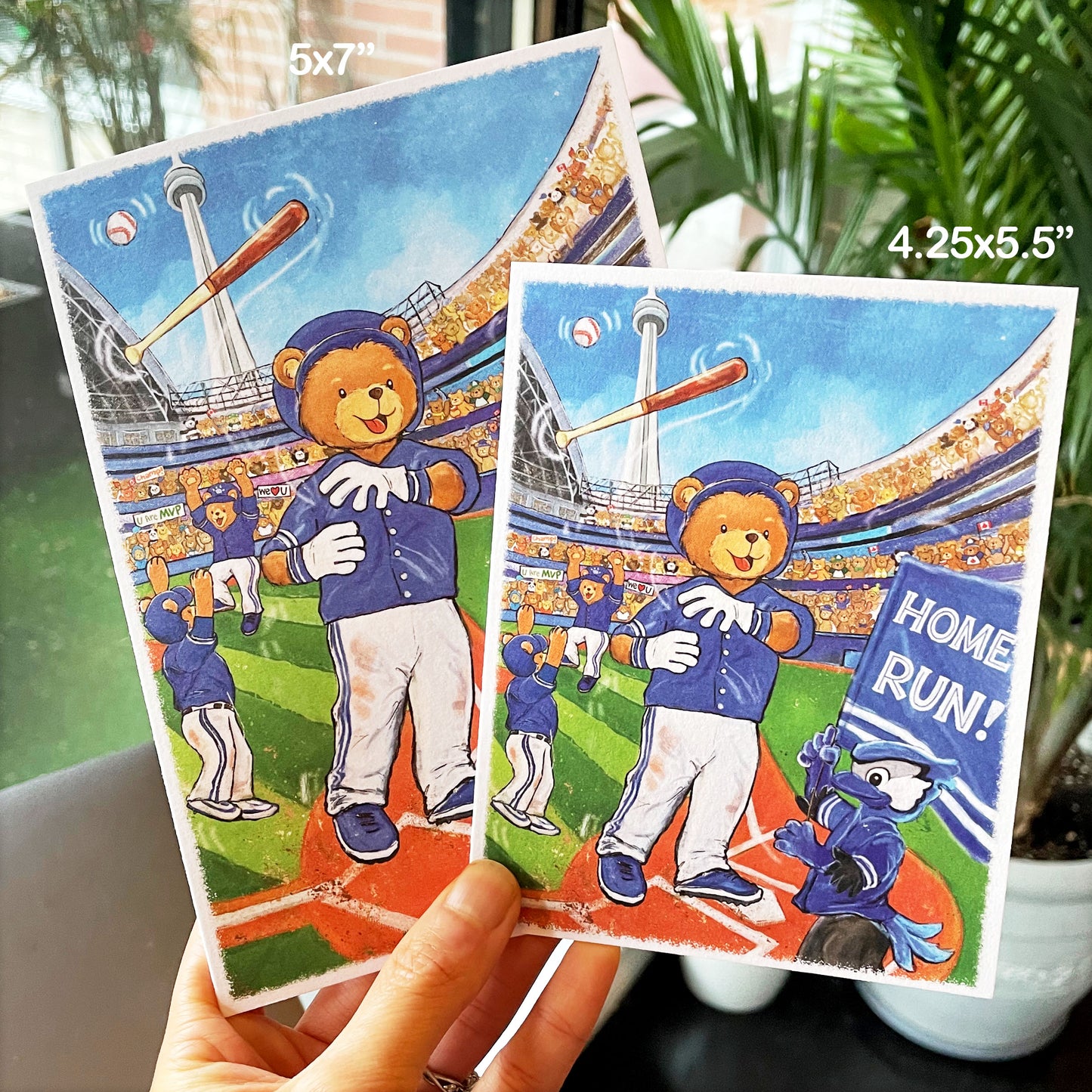 Bat Flip Baseball Card - A2